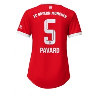 Fotbalové Dres Bayern Munich Benjamin Pavard #5 Dámské Domácí 2022-23 Krátký Rukáv